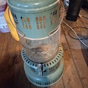 Rustic Green Metal Lantern